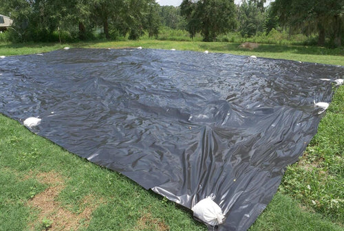 Heavy Duty Black Vinyl Tarp/Cover 50% Off!!